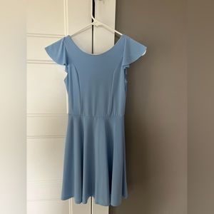 UDT blue dress, size 12. Worn for 5th grade graduation.
